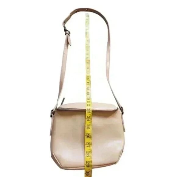 Matt & Nat Moxy Bag Crossbody Purse Adjustable Strap Faux Leather Beige Women - Picture 13 of 16